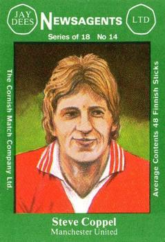 1978 Cornish Match Company Footballers (Series 1) #14 Steve Coppell Front