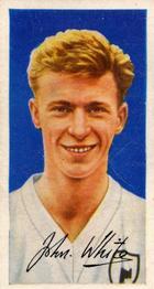 1960 Barratt & Co. Famous Footballers (A8) #42 John White Front