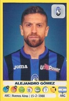 2018-19 Panini Calciatori Stickers #27 Alejandro Gómez Front