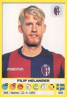 2018-19 Panini Calciatori Stickers #38 Filip Helander Front