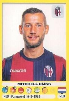 2018-19 Panini Calciatori Stickers #39 Mitchell Dijks Front