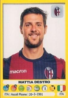 2018-19 Panini Calciatori Stickers #56 Mattia Destro Front