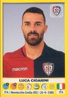 2018-19 Panini Calciatori Stickers #75 Luca Cigarini Front