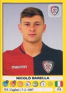 2018-19 Panini Calciatori Stickers #77 Nicolò Barella Front