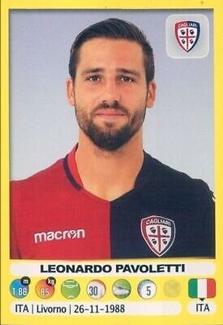 2018-19 Panini Calciatori Stickers #83 Leonardo Pavoletti Front