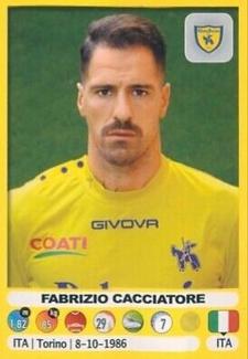 2018-19 Panini Calciatori Stickers #99 Fabrizio Cacciatore Front