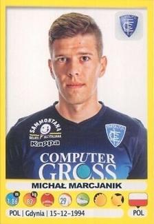 2018-19 Panini Calciatori Stickers #128 Michał Marcjanik Front