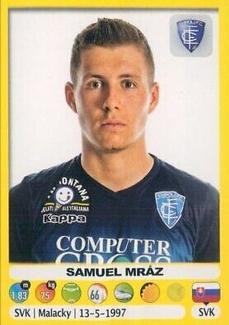 2018-19 Panini Calciatori Stickers #138 Samuel Mráz Front