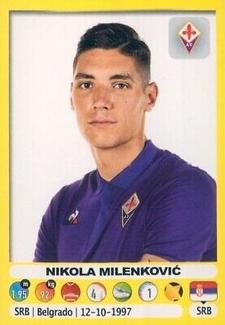 2018-19 Panini Calciatori Stickers #148 Nikola Milenkovic Front