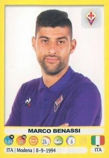 2018-19 Panini Calciatori Stickers #158 Marco Benassi Front