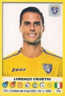 2018-19 Panini Calciatori Stickers #188 Lorenzo Crisetig Front