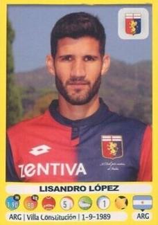 2018-19 Panini Calciatori Stickers #207 Lisandro Lopez Front