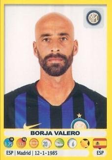 2018-19 Panini Calciatori Stickers #241 Borja Valero Front