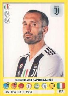 2018-19 Panini Calciatori Stickers #259 Giorgio Chiellini Front