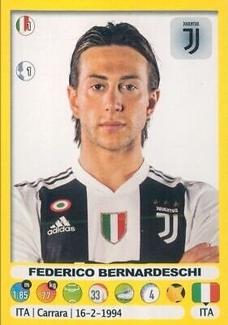 2018-19 Panini Calciatori Stickers #276 Federico Bernardeschi Front