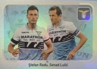 2018-19 Panini Calciatori Stickers #310 Stefan Radu / Senad Lulić Front