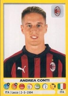 2018-19 Panini Calciatori Stickers #324 Andrea Conti Front