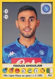 2018-19 Panini Calciatori Stickers #348 Faouzi Ghoulam Front
