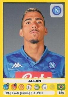 2018-19 Panini Calciatori Stickers #355 Allan Front