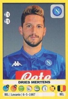 2018-19 Panini Calciatori Stickers #363 Dries Mertens Front