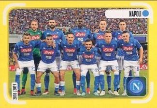 2018-19 Panini Calciatori Stickers #367 Squadra Napoli Front