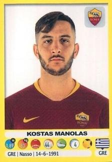 2018-19 Panini Calciatori Stickers #399 Kostas Manolas Front