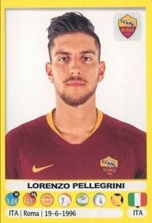 2018-19 Panini Calciatori Stickers #412 Lorenzo Pellegrini Front