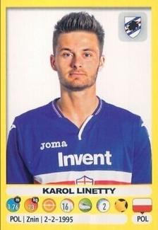 2018-19 Panini Calciatori Stickers #440 Karol Linetty Front