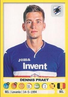 2018-19 Panini Calciatori Stickers #442 Dennis Praet Front