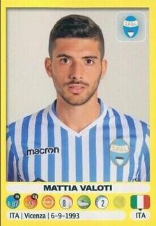 2018-19 Panini Calciatori Stickers #493 Mattia Valoti Front