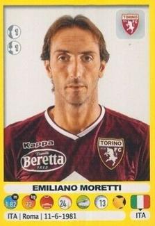 2018-19 Panini Calciatori Stickers #511 Emiliano Moretti Front
