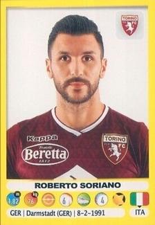 2018-19 Panini Calciatori Stickers #526 Roberto Soriano Front
