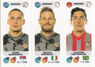 2018-19 Panini Calciatori Stickers #612 Boris Radunović / Nicola Ravaglia / Claiton Dos Santos Front