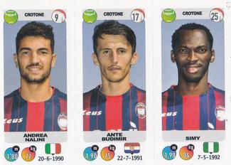 2018-19 Panini Calciatori Stickers #625 Andrea Nalini / Ante Budimir / Simy Front