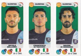 2018-19 Panini Calciatori Stickers #690 Nicola Bellomo / Francesco Di Tacchio / Davide Di Gennaro Front
