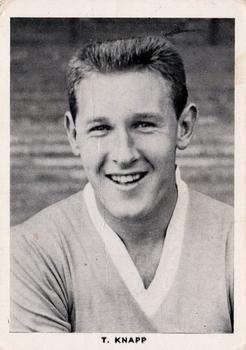 1961 Leaf Footballers #18 Tony Knapp Front