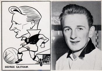 1961 Leaf Portrait & Caricature #7 George Eastham Front