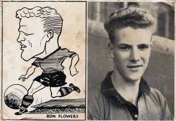 1961 Leaf Portrait & Caricature #8 Ron Flowers Front
