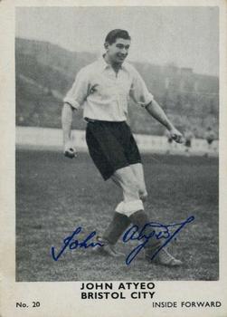 1961 A&BC Footballers #20 John Atyeo Front
