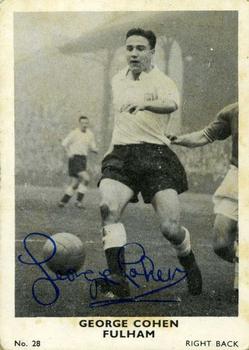 1961 A&BC Footballers #28 George Cohen Front