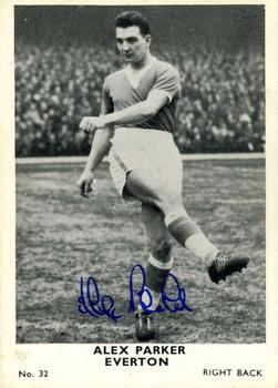 1961 A&BC Footballers #32 Alex Parker Front
