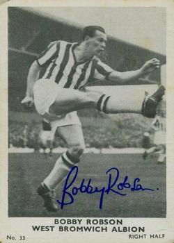 1961 A&BC Footballers #33 Bobby Robson Front
