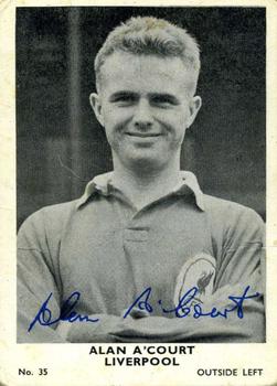 1961 A&BC Footballers #35 Alan A'Court Front