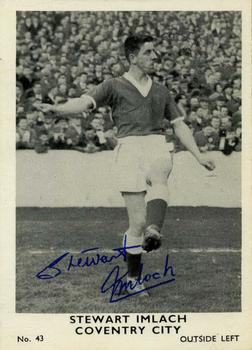 1961 A&BC Footballers #43 Stewart Imlach Front