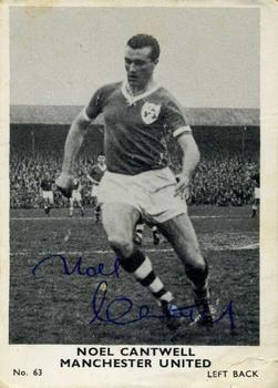 1961 A&BC Footballers #63 Noel Cantwell Front