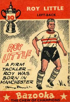 1962 A&BC Chewing Gum Bazooka #30 Roy Little Back