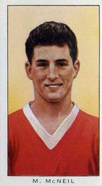 1961 Kellogg's International Soccer Stars #8 Mick McNeil Front