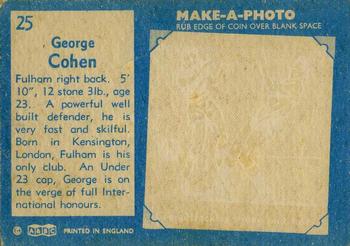 1963 A&BC Footballers #25 George Cohen Back