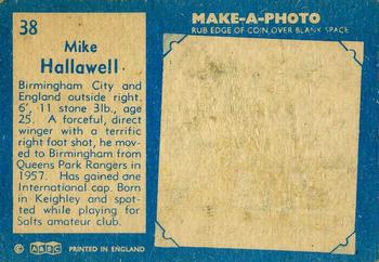 1963 A&BC Footballers #38 Mike Hellawell Back