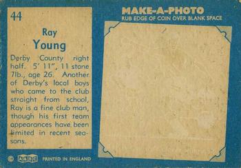 1963 A&BC Footballers #44 Ray Young Back